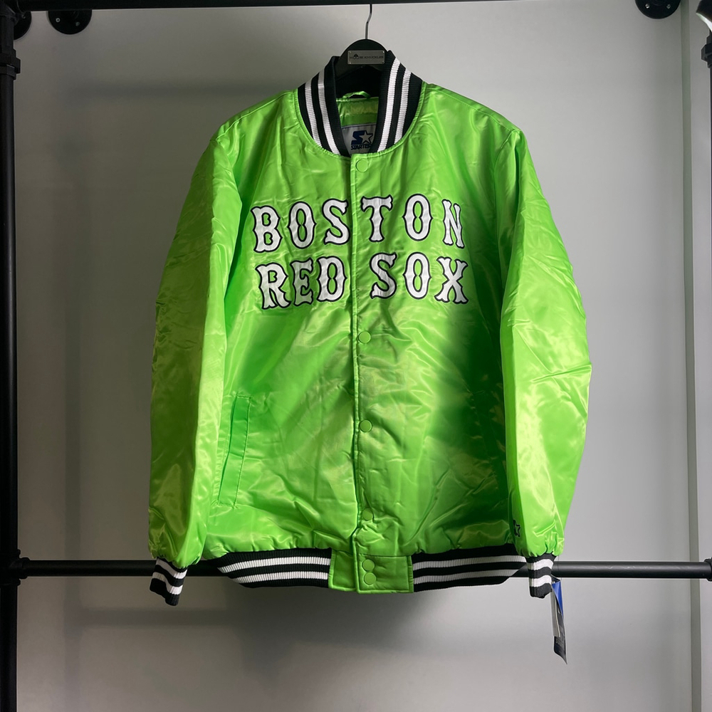 Men's Starter Boston Red Sox St Patricks day Jacket size XL